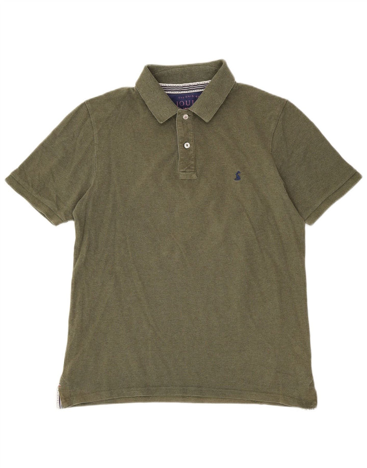 Joules Poloshirt med klassisk pasform til mænd Medium Khaki Bomuld