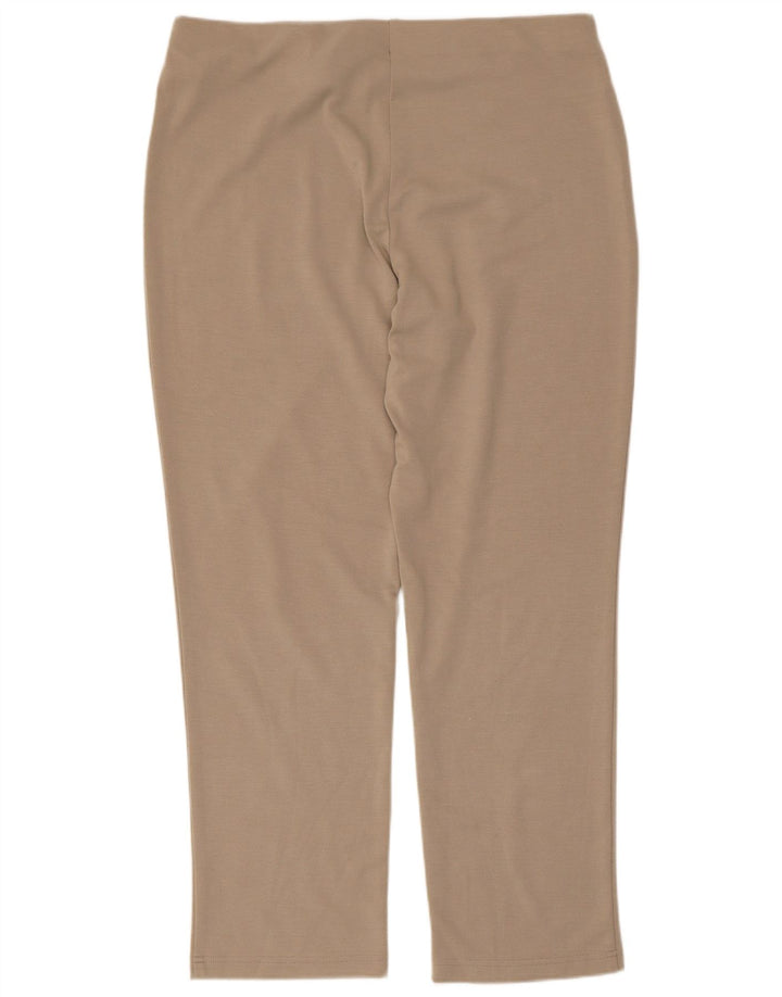 MARKS & SPENCER Træningsdragtsbukser til kvinder UK 18 XL Beige Polyester