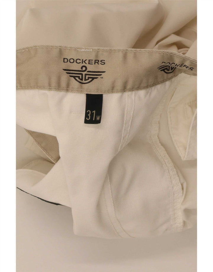 Dockers Lige Capri-bukser til kvinder W31 L22 Off White