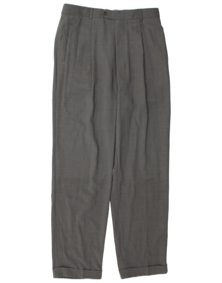Hugo Boss Herre Pegged Suit Bukser W34 L34 Grå