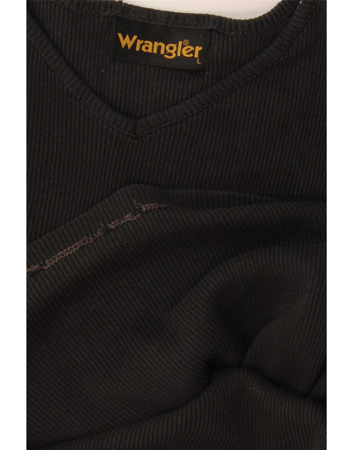 Wrangler Herre T-Shirt Top Stor Sort