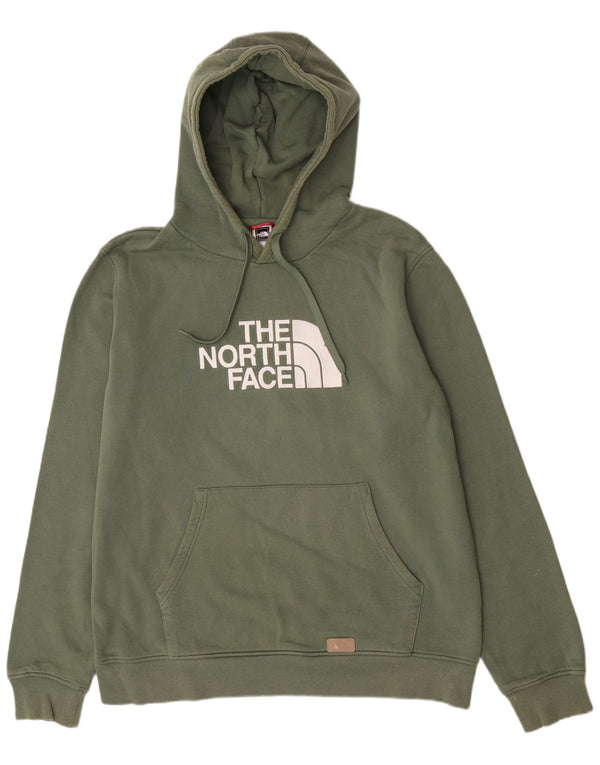 The North Face Herre grafisk hættetrøje XL Khaki Bomuld