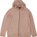 NIKE Mens Zip Hoodie Sweater Small Pink Cotton Vintage Nike and Second-Hand Nike from Messina Hembry 