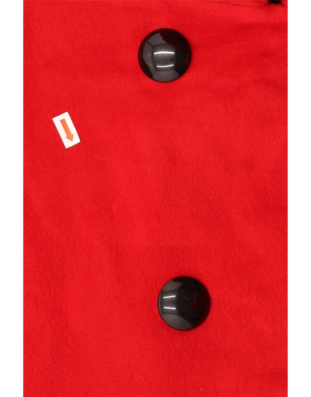 Jaeger Dame Oversized Double Breasted Coat UK 14 Large Red Angora