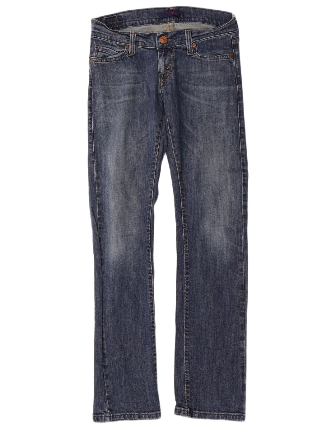 LEVI'S Dame Bootcut Jeans US 3 XS W30 L31 Blå Bomuld