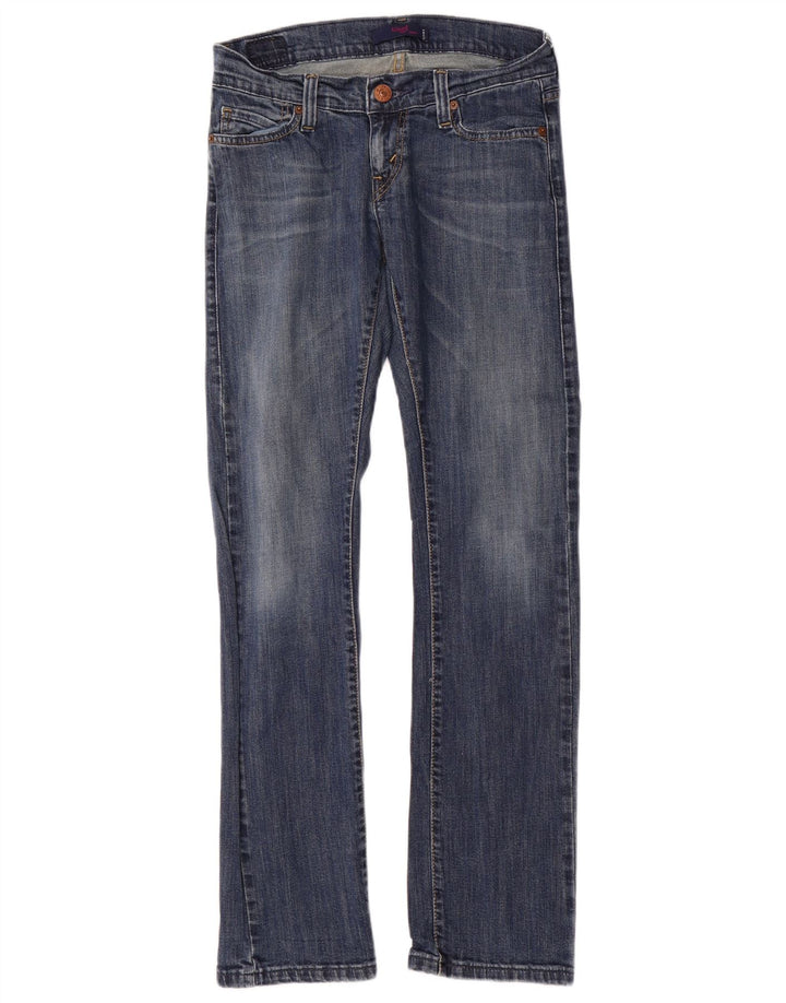 LEVI'S Dame Bootcut Jeans US 3 XS W30 L31 Blå Bomuld