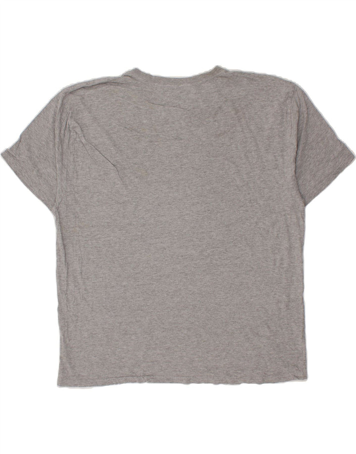 HURLEY Mens Graphic T-Shirt Top 2XL Grey Vintage Hurley and Second-Hand Hurley from Messina Hembry 