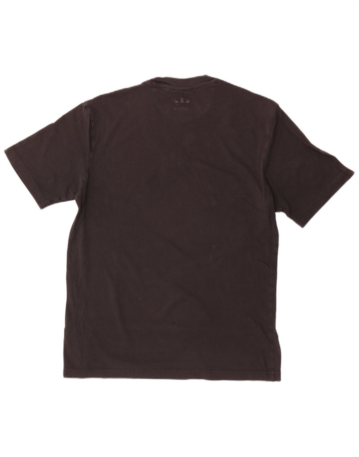 Adidas Herre grafisk T-shirt top lille sort bomuld