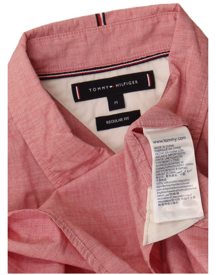 Tommy Hilfiger Herre Regular Fit skjorte Medium Pink Bomuld