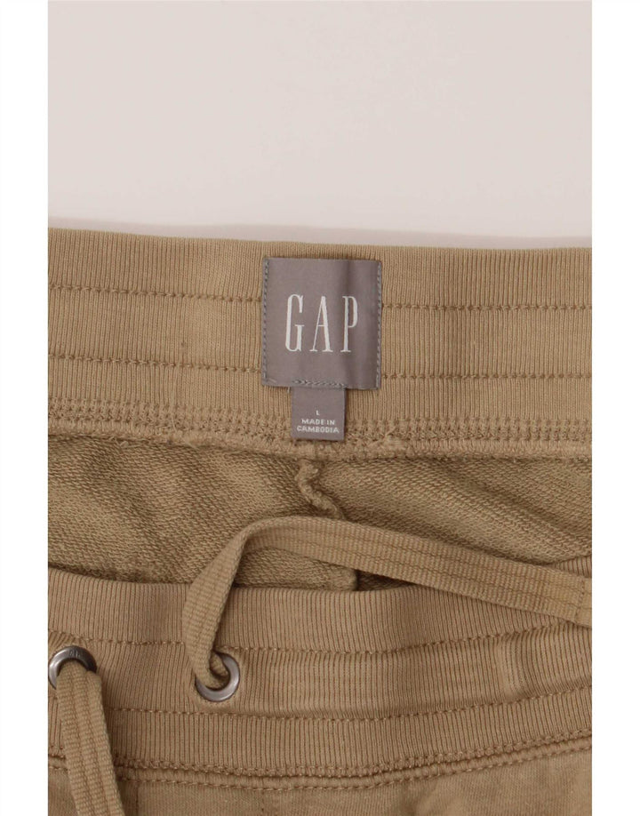 Gap Herre grafiske sportsshorts store beige bomuld
