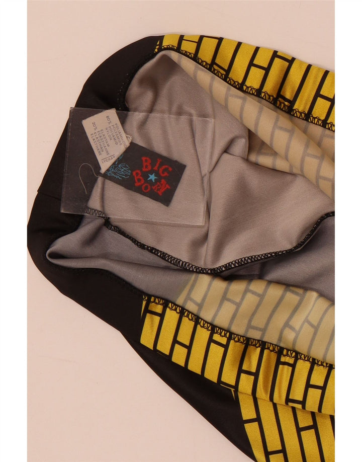 Vintage Dame Leggings UK 14 Medium Flerfarvet Colourblock Polyamid