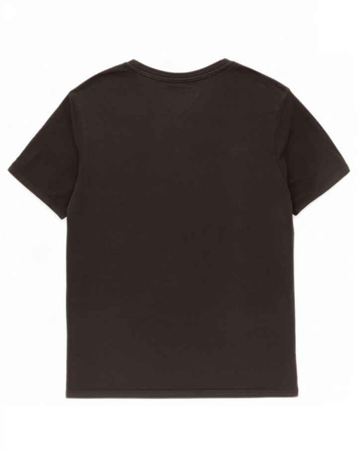 Tommy Hilfiger Herre Grafisk T-Shirt Top Medium Sort