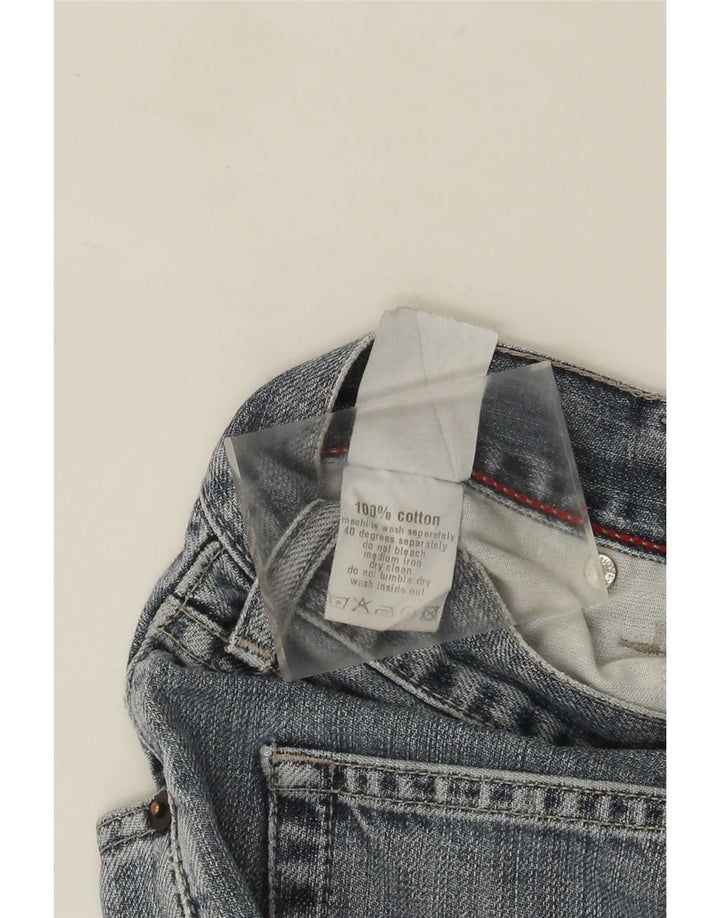 Tommy Hilfiger Dame Manhattan Bootcut Jeans W34 L31 Blå Bomuld
