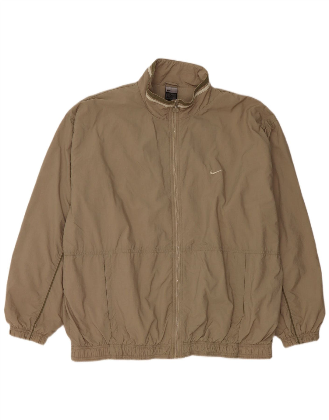 Nike Bomber Jacket UK 45/47 XL Khaki Nylon til mænd