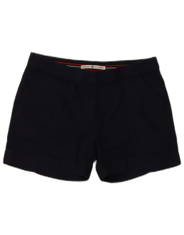 Tommy Hilfiger Chino Shorts til kvinder US 8 Medium W32 Marineblå Bomuld