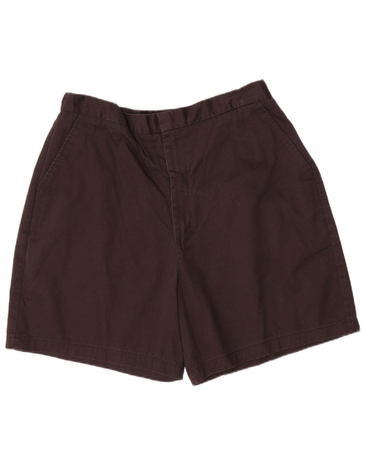 Lee Chino Shorts til kvinder US 18 2XL W34 Sort Bomuld