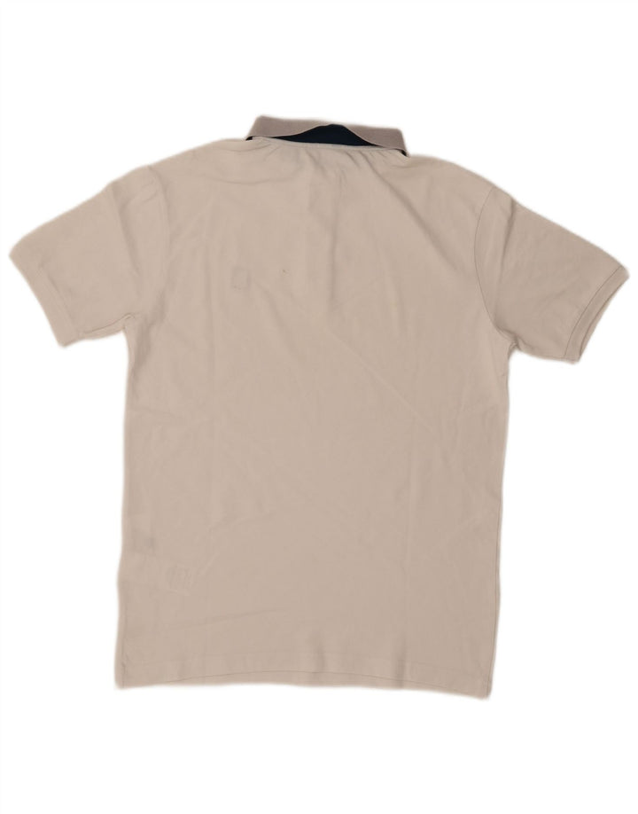 Refrigiwear Herre poloshirt Lille hvid Colourblock Bomuld