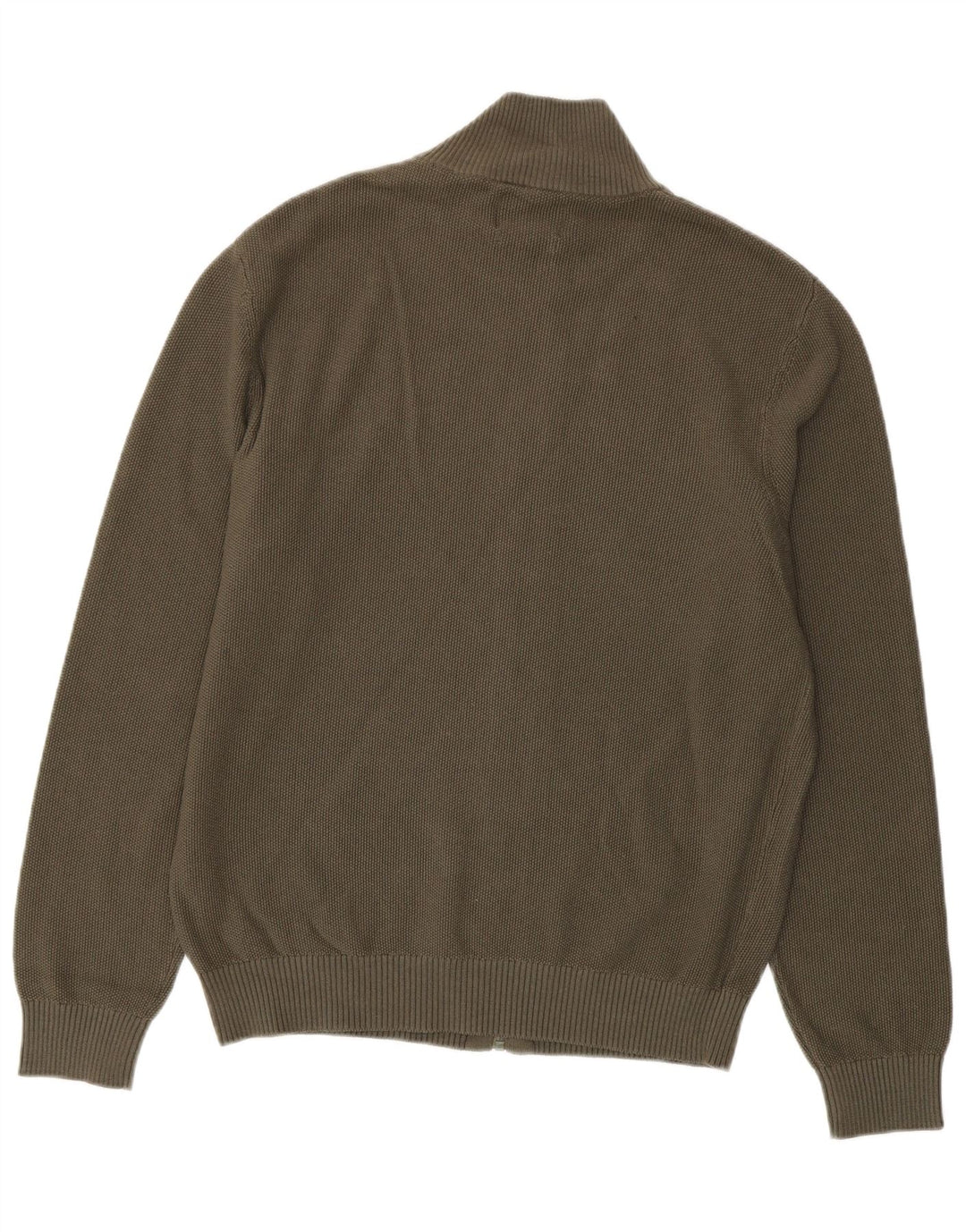 Lerros Herre Cardigan Sweater Stor Khaki Bomuld