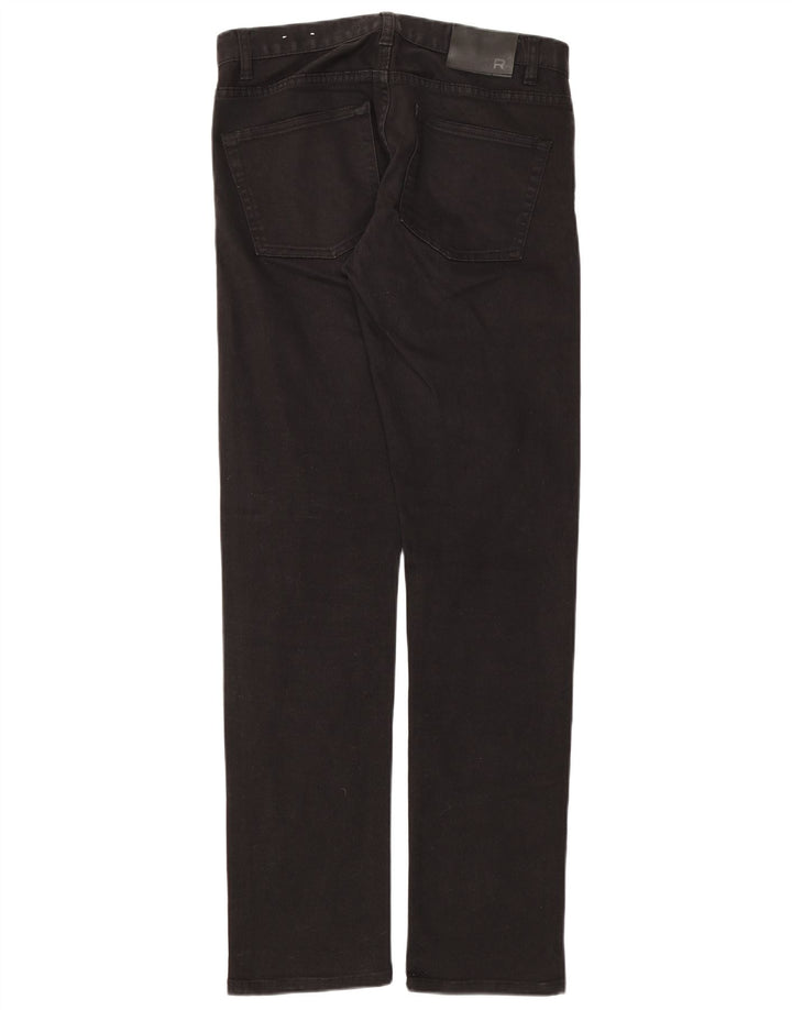 Reiss Dame Shacket Slim Jeans W30 L33 Sort Bomuld