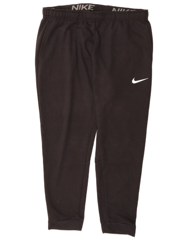 Nike Herre Dri Fit træningsdragt Bukser Joggers 3XL Sort Bomuld