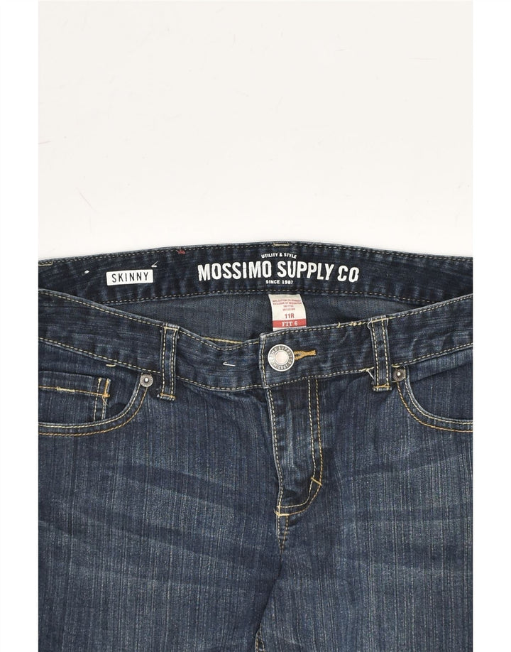 MOSSIMO Womens Skinny Jeans US 10 Large W32 L30 Blue Cotton | Vintage Mossimo | Thrift | Second-Hand Mossimo | Used Clothing | Messina Hembry 