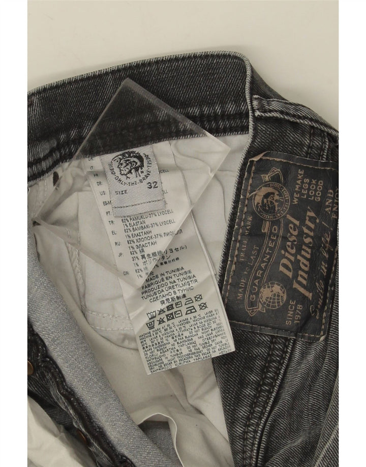 Diesel Herre Slim Jeans W32 L32 Grå Bomuld