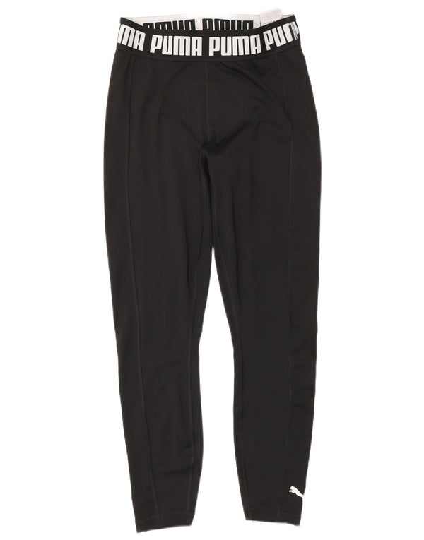 PUMA Grafiske Leggings til kvinder UK 10 Lille sort polyester
