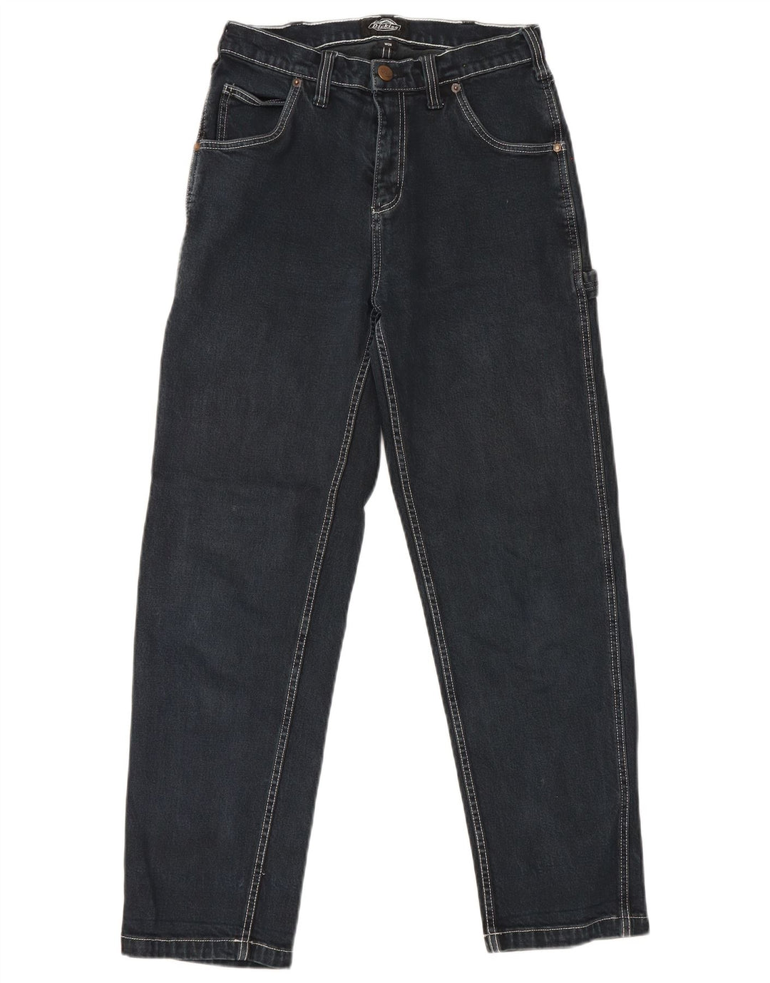 Dickies Herre Cargo Slim Jeans W26 L28 Sort Bomuld