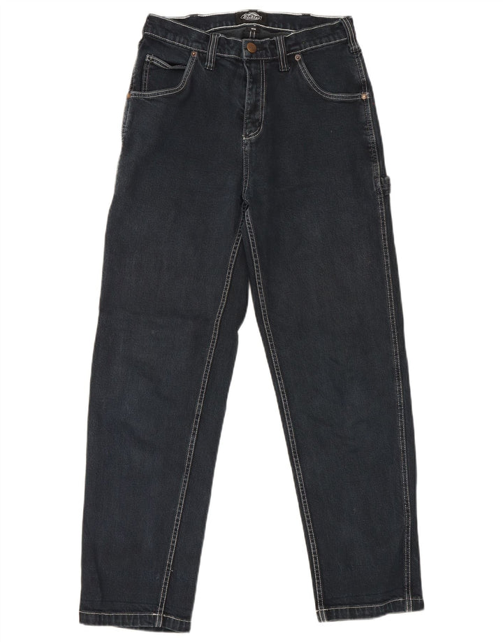 Dickies Herre Cargo Slim Jeans W26 L28 Sort Bomuld