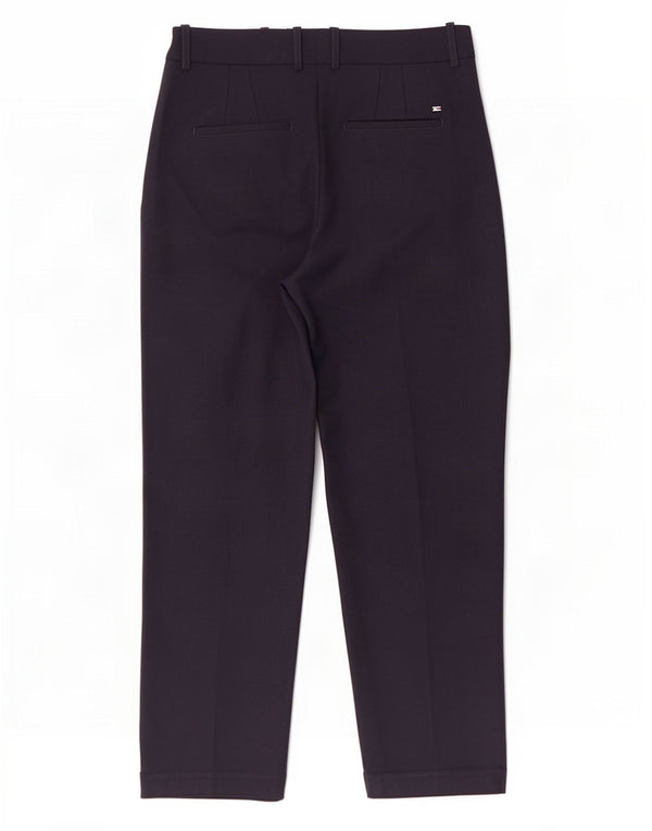 Tommy Hilfiger Højtaljede Chinobukser til kvinder UK 8 Small W28 L28 Navy Blu