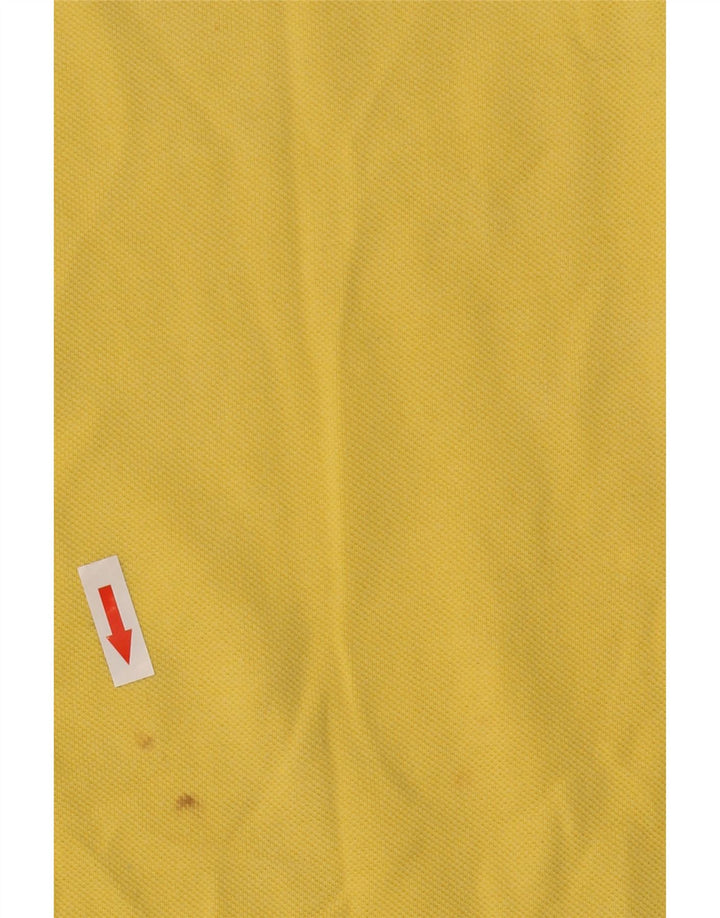 Kappa herre poloshirt stor gul bomuld