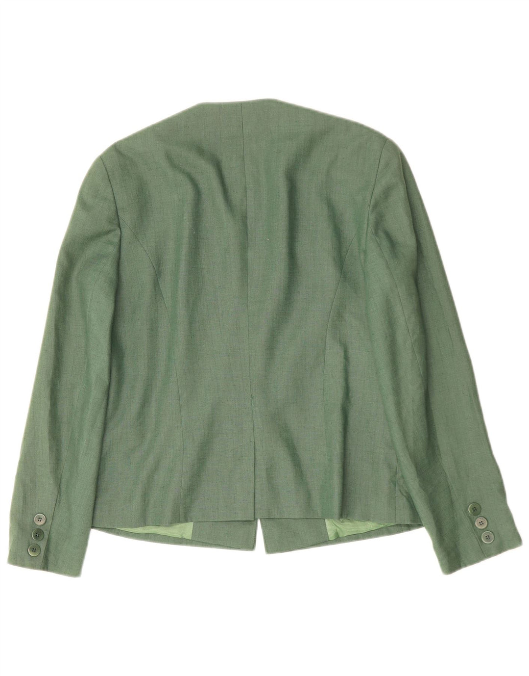 Gerry Weber Dame 1-knaps blazerjakke EU 38 Medium Green Linen