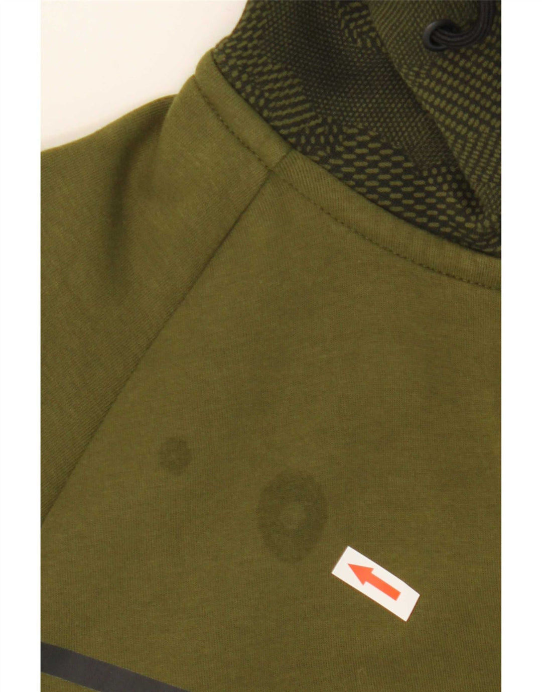 Nike hættetrøje med lynlås til mænd Medium Khaki Camouflage Bomuld