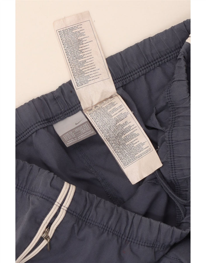 NIKE træningsdragtsbukser til kvinder UK 6/8 XS marineblå polyester
