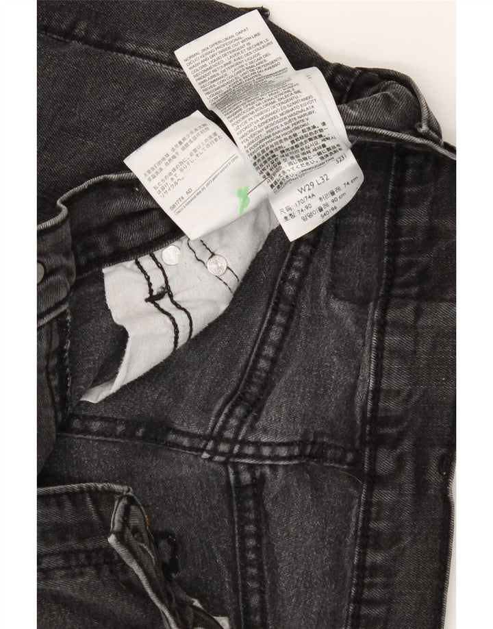 LEVI'S Womens Skinny Jeans W29 L32 Grey Cotton Vintage Levi's and Second-Hand Levi's from Messina Hembry 