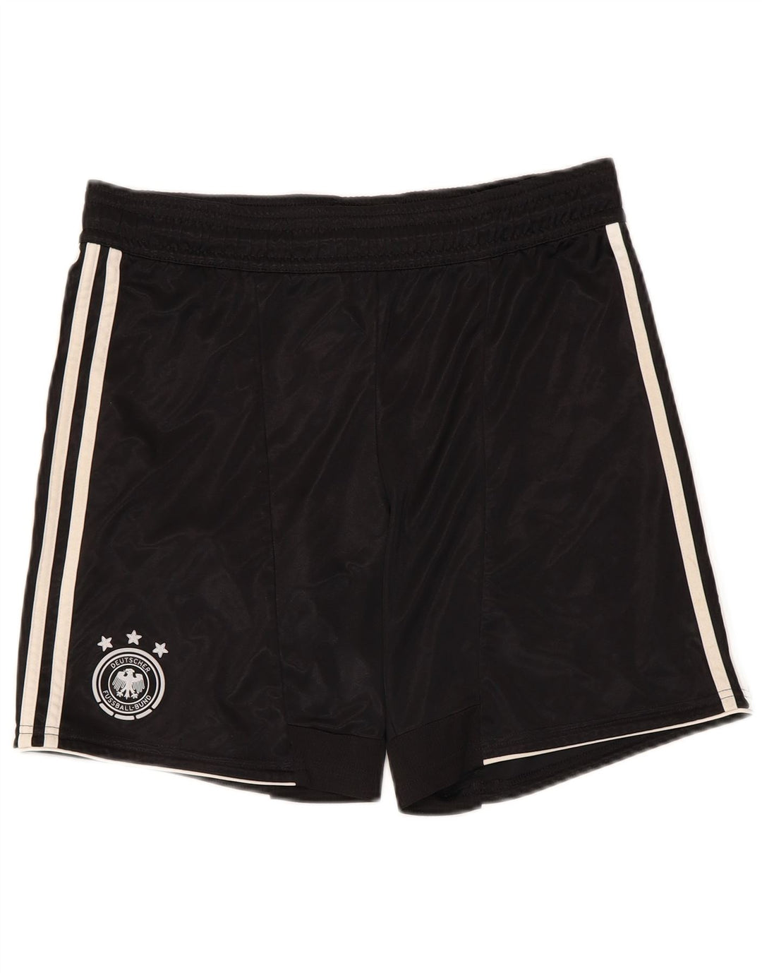 ADIDAS Herre Deutscher Fussball Bund Sportshorts Small Black Polyester