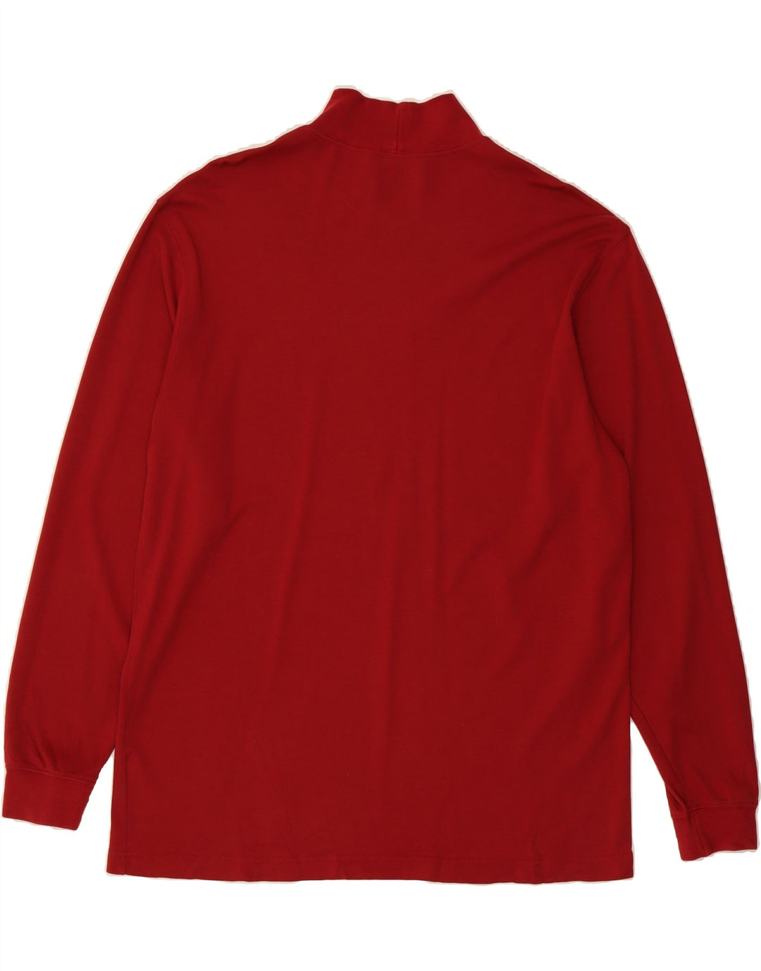 L.L.BEAN Mens Top Long Sleeve Large Red Cotton Vintage L.L.Bean and Second-Hand L.L.Bean from Messina Hembry 