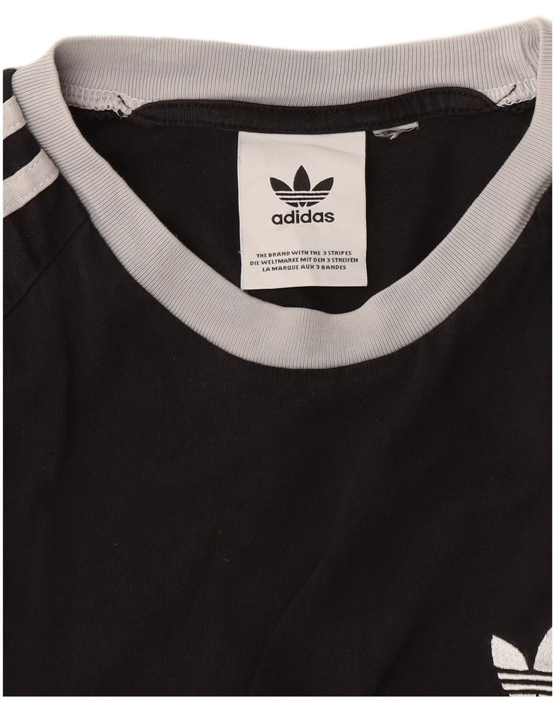 Adidas Herre T-Shirt Top Stor Sort