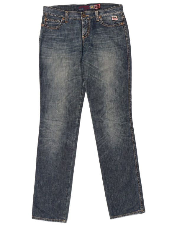 Roy Rogers Dame Slim Jeans W27 L32 Blå Bomuld