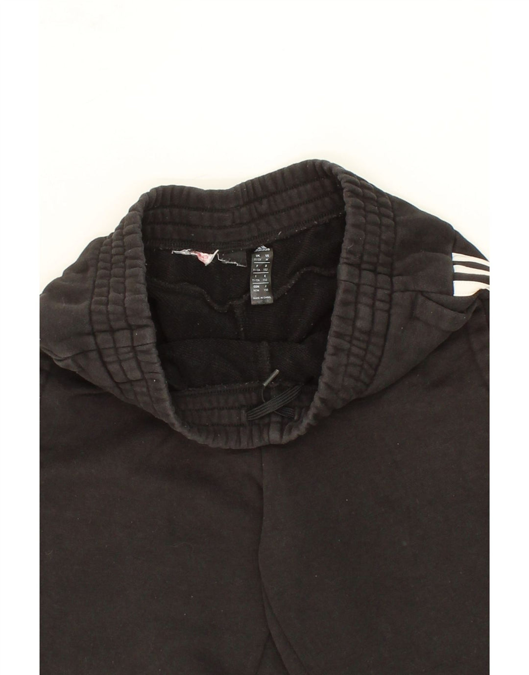 ADIDAS Boys Tracksuit Trousers Joggers 11-12 Years  Black Vintage Adidas and Second-Hand Adidas from Messina Hembry 