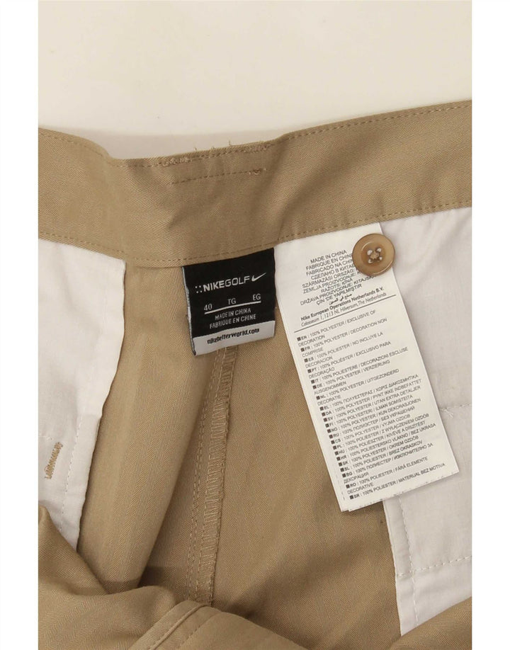 Nike Chino Shorts til mænd W40 XL Beige Polyester