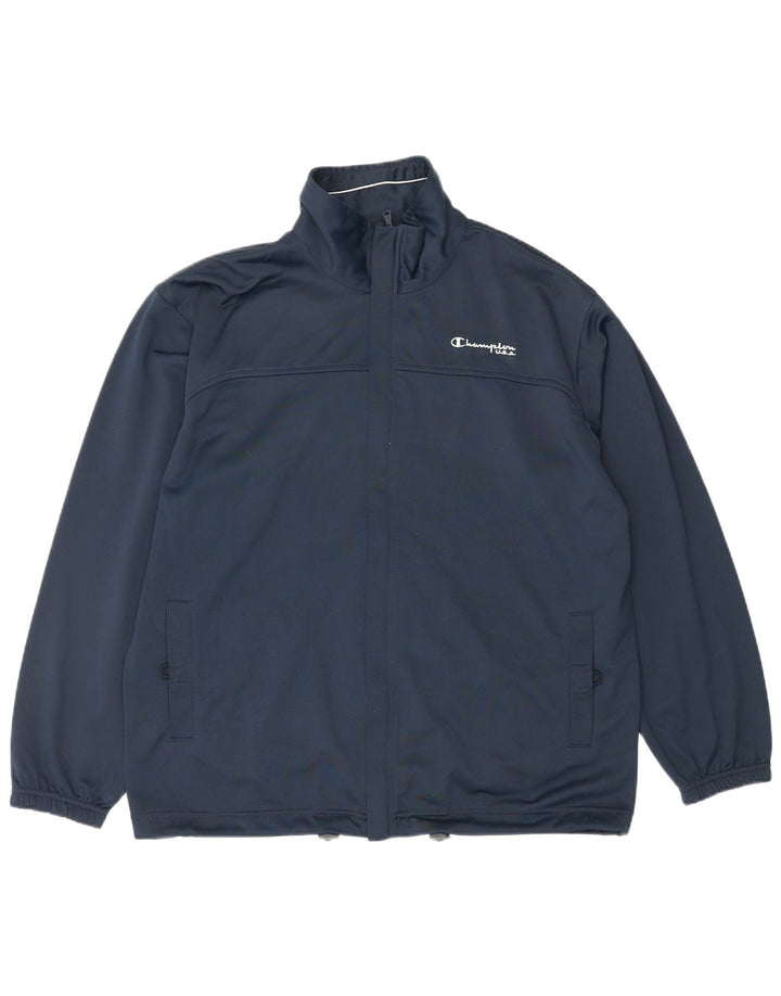 CHAMPION Træningsdragt til mænd Top jakke Medium Marineblå Polyester