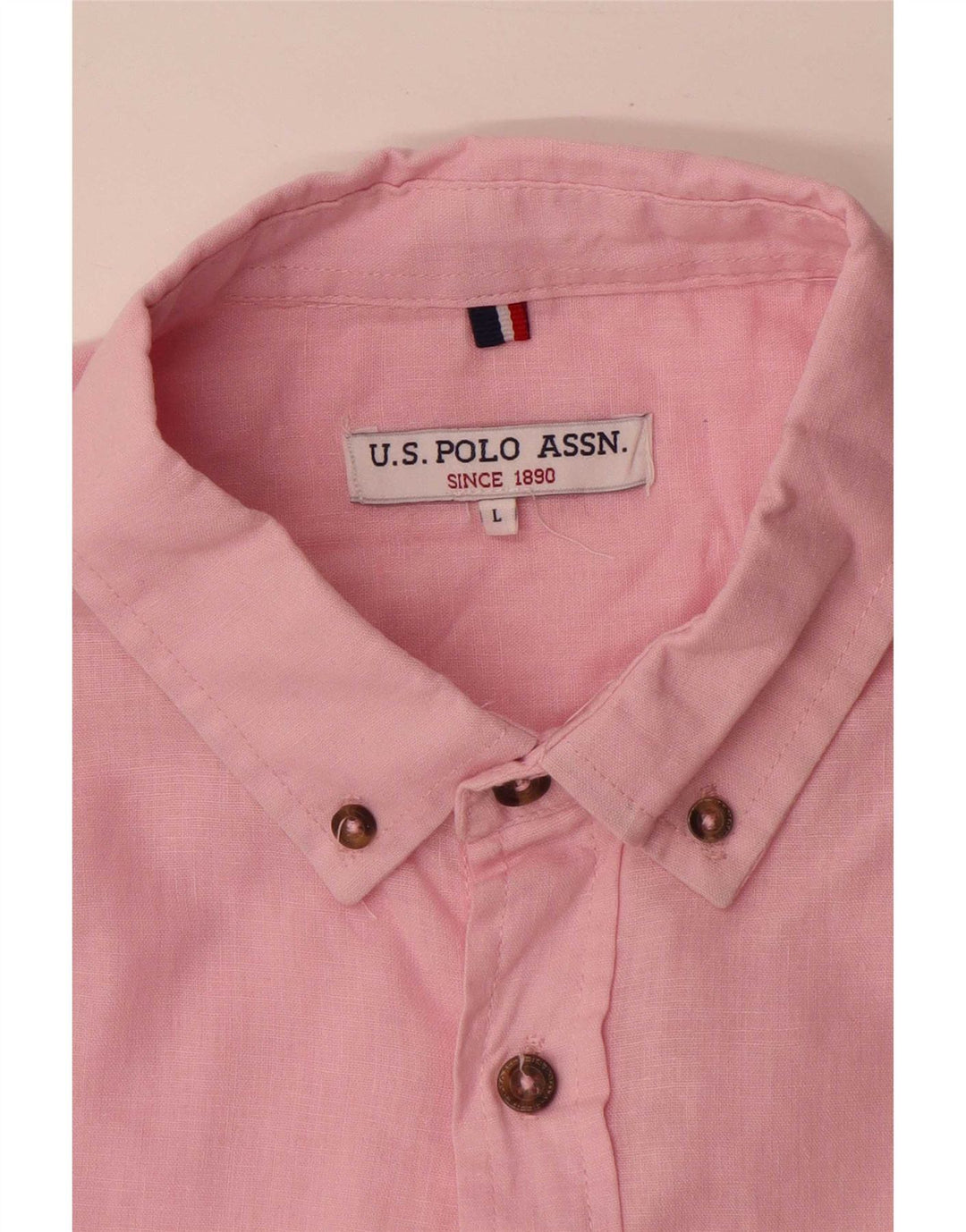 U.S. Polo Assn. Herreskjorte stor pink