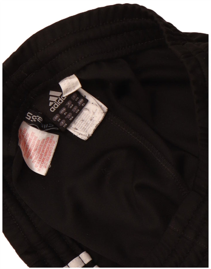 Adidas drenge Clima 365 træningsdragt bukser 15-16 år sort polyester