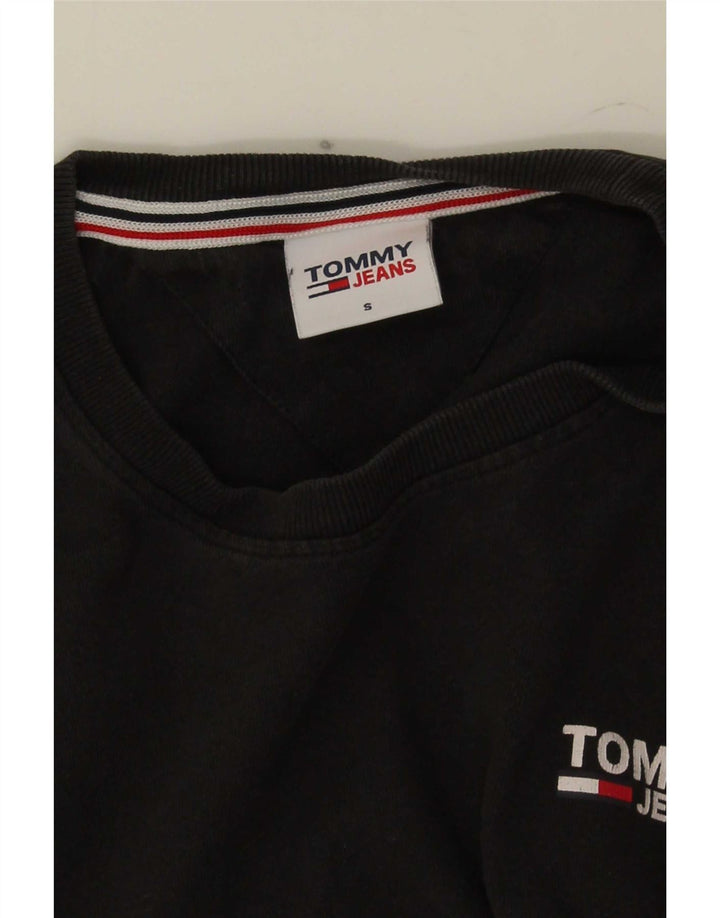Tommy Hilfiger Herre T-Shirt Top Lille Sort