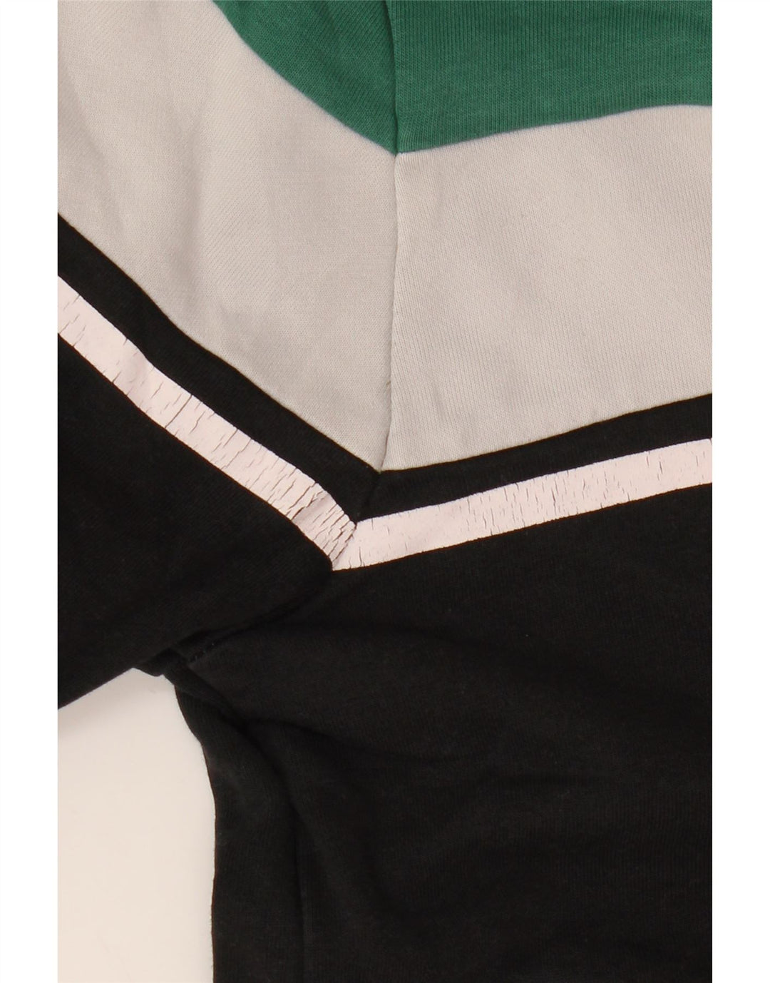 Ellesse Boys Hættetrøje med lynlås 13-14 år Sort Colourblock