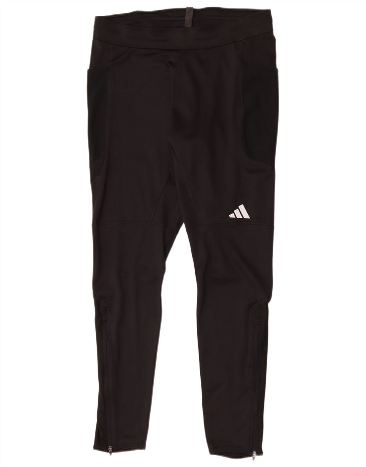 Adidas Herre Slim Træningsdragt Bukser Large Sort Polyester