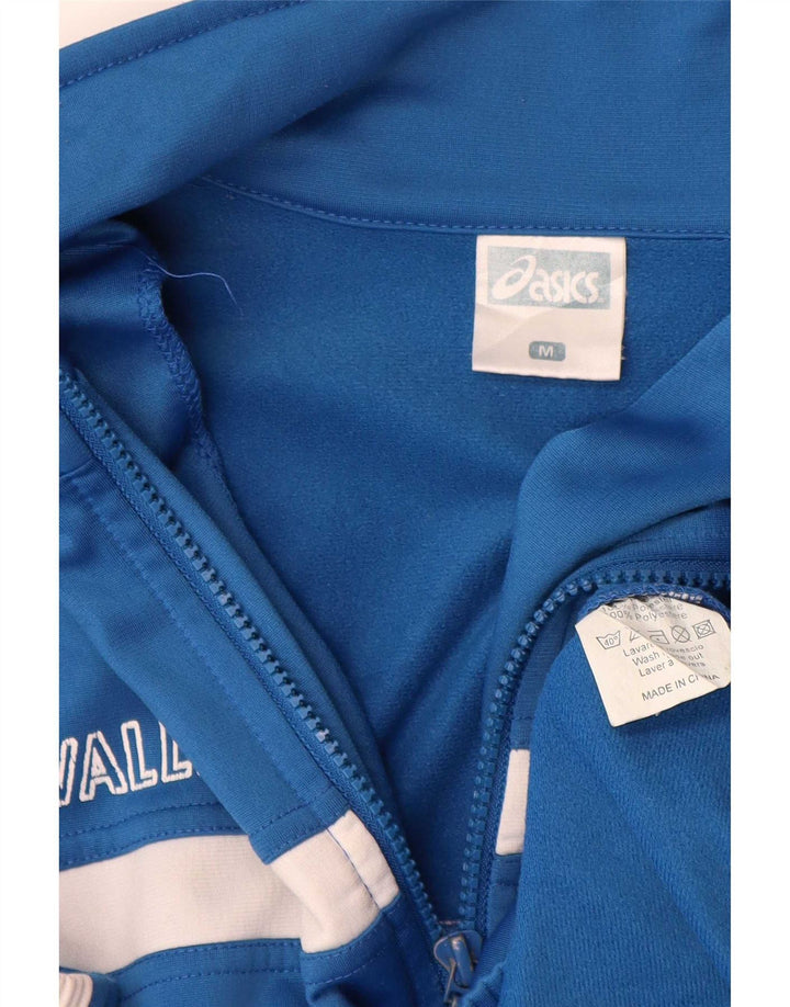 Asics Herre grafisk træningsdragt Topjakke Medium Blue Colourblock Polyester