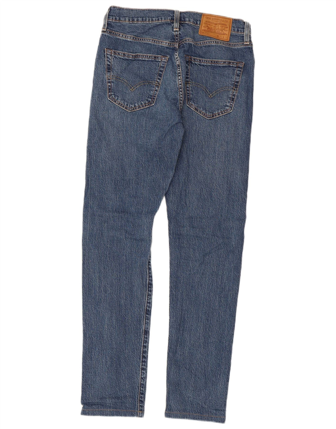 Levi's Herre 512 Slim Jeans W29 L30 Blå Bomuld