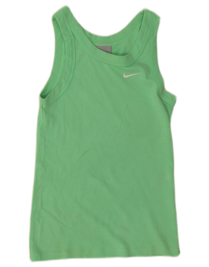 Nike Damevest Top UK 10/12 Medium Green